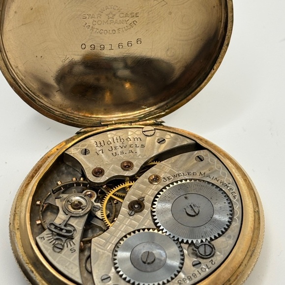 Waltham Other - Waltham Pocket Watch Vintage 12s